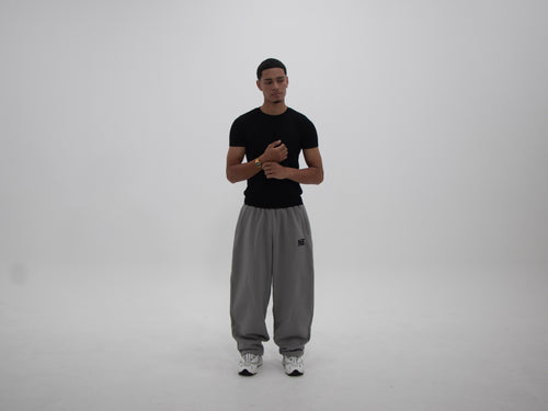 NAKEDELEMENT Heavyweight Sweatpants — Grey (410 GSM)