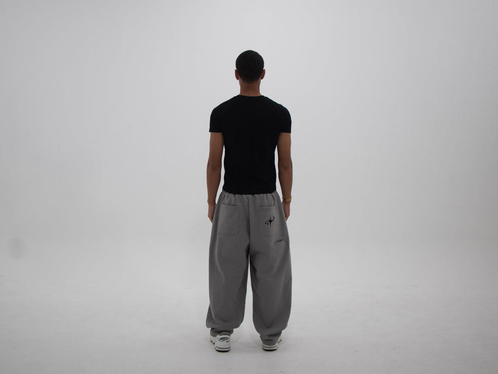 NAKEDELEMENT Heavyweight Sweatpants — Grey (410 GSM)
